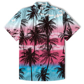 Coconut Trees Pattern Hawaii Shirt, Summer Beach Shirt - The Palmix